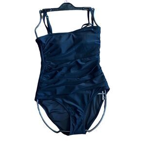 DKNY Bandeau Maillot Swimsuit Women’s Small